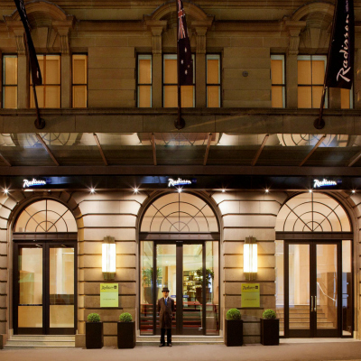 The 5-star Radisson Blu Plaza Hotel(Premier/ Room Only), Sydney 