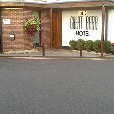 Great Barr Hotel (11km from Birmingham)